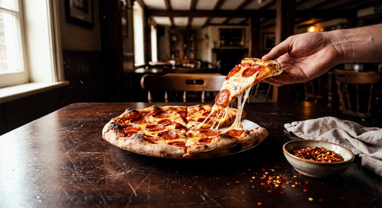 The Redwood pizza